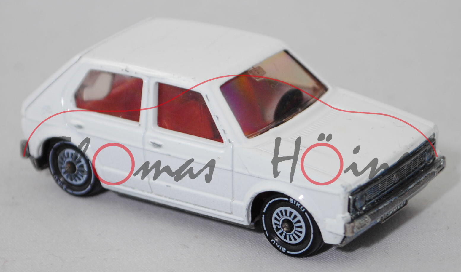 06400 HU VW Golf I LS m. 4 Türen (Typ 17, Mod. 78-80), weiß, innen
